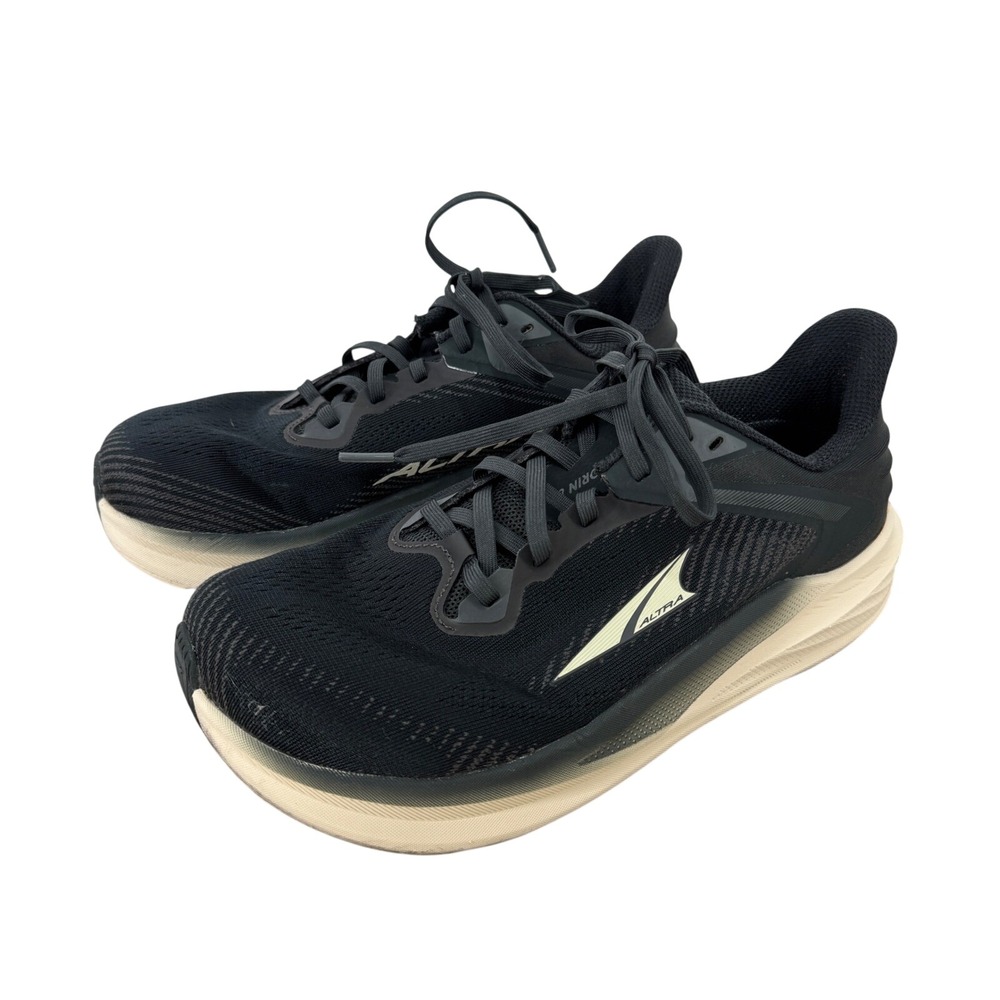 Altra Torin 8 Womens 7.5 Wide Black Cream Road Running Shoes Athletic Athleisure